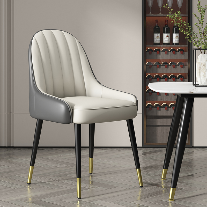 Interior Design Kitchen And Living Room - Nordic Luxury Dining Chairs Modern Simple