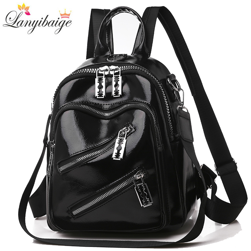 Interior Design School - Fashion Women Backpack Designer Pu Leather
