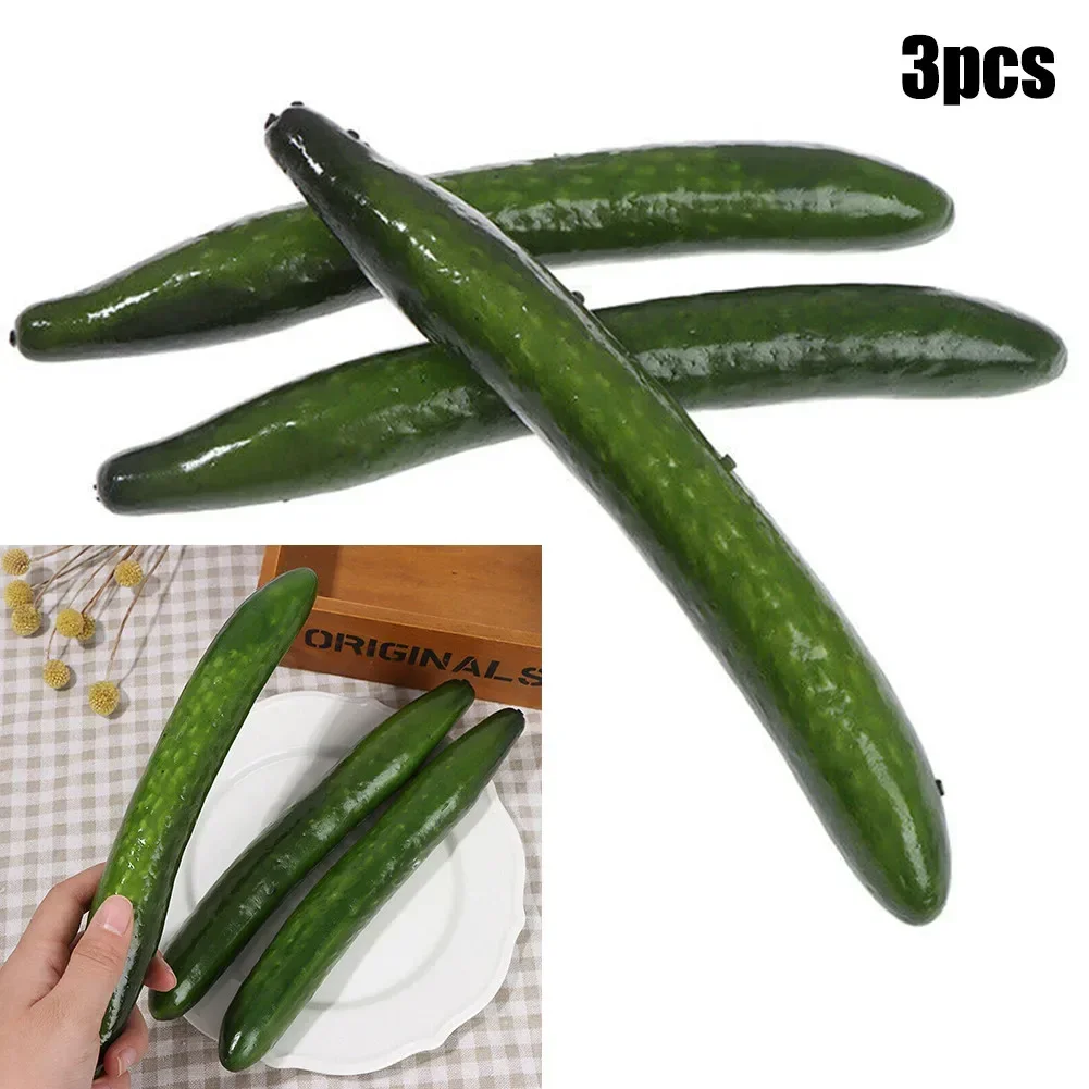 Interior Design Kitchen - 3pc Simulation Vegetables Fruits Ornament Model