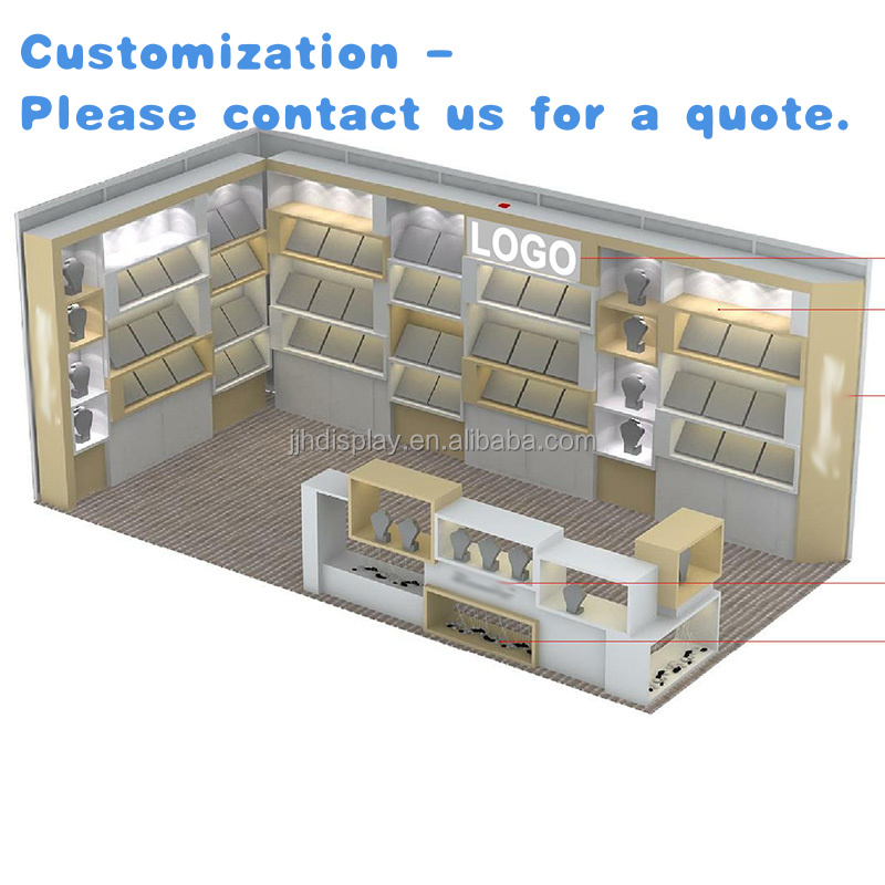 Interior Design Exhibition - custom.Showcase Jewelry Display Interior Design Shelf