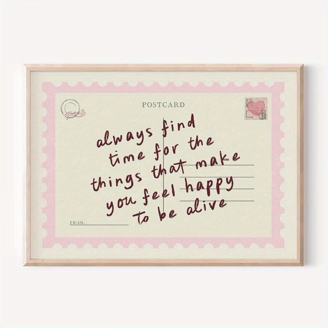 Interior Design Room - Retro Postcards That Encourage Spending Time