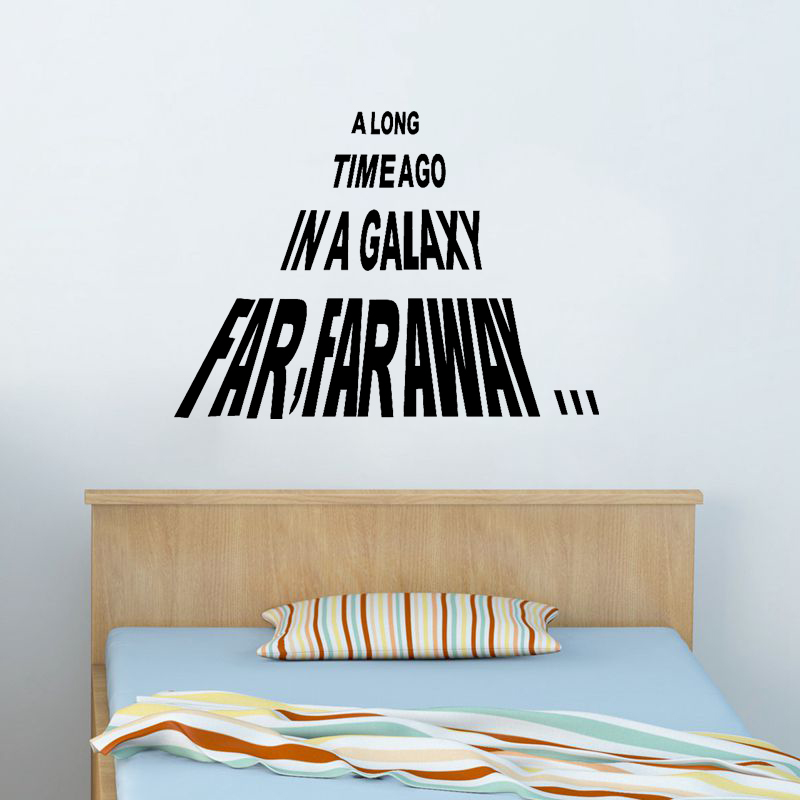 Interior Design Magazine - Space Wars Wall Decal A LONG