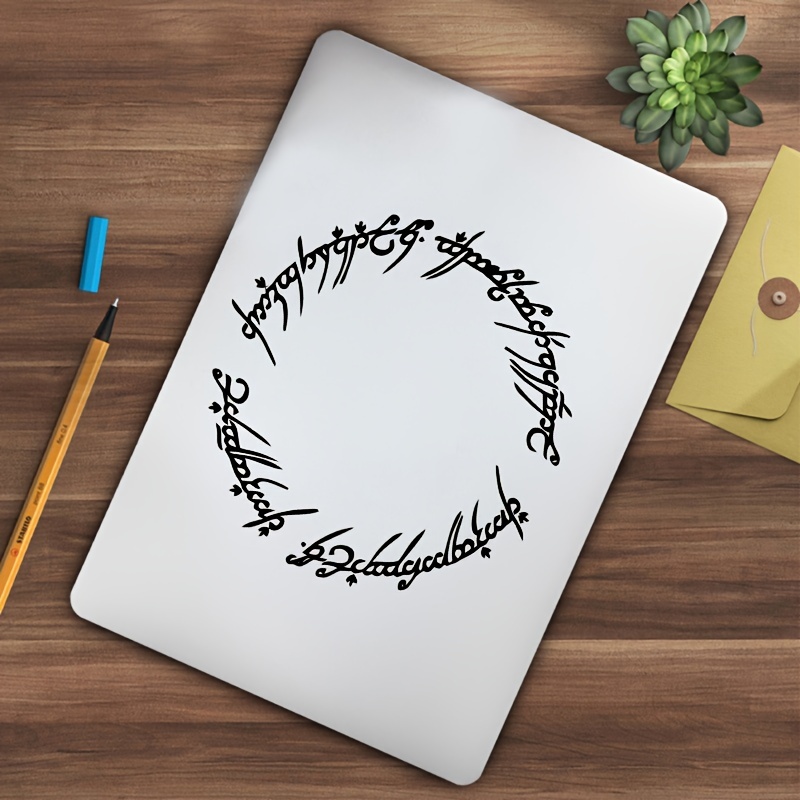 Interior Design Magazine - Magic Movie Elf Circle Stickers, Inspired