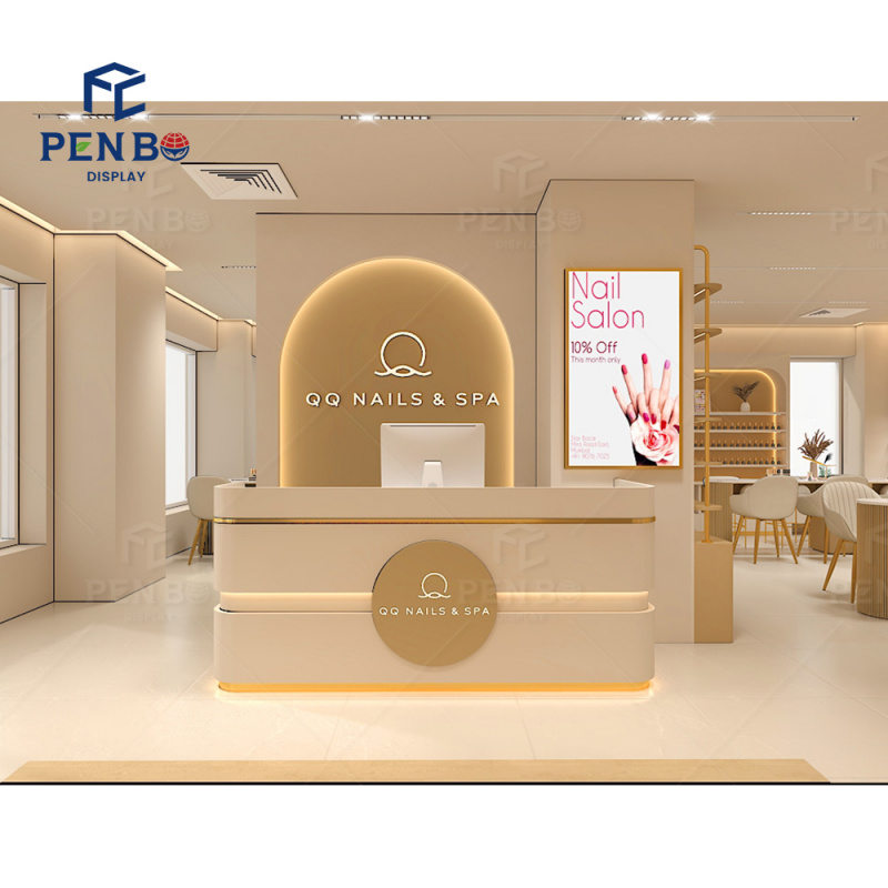 custom.Custom Simple Style Nai - Interior Design Nail Salon 评论和价格