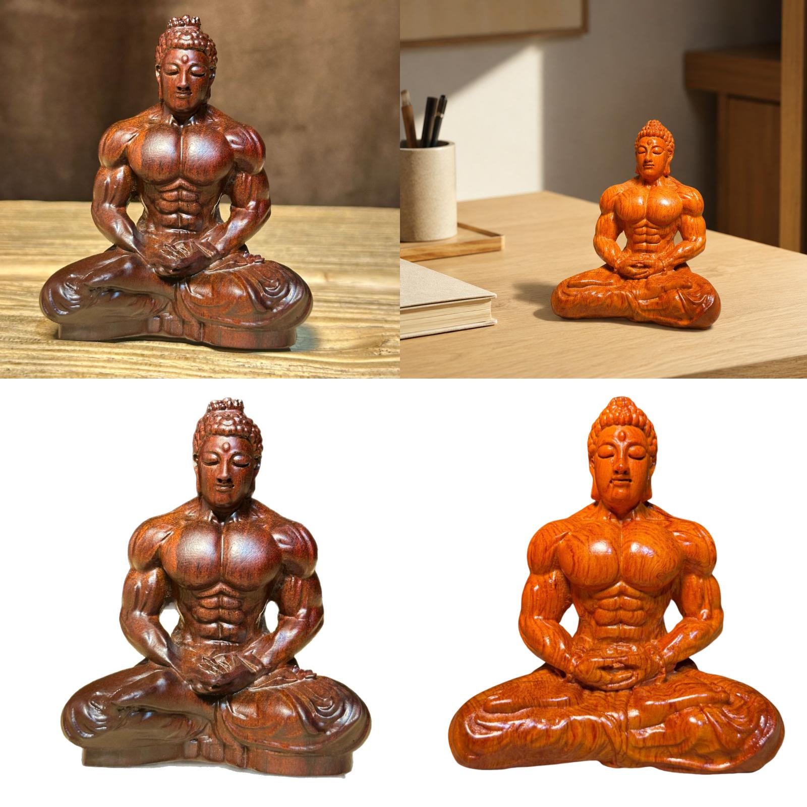 Mini Buddha Statue Buddhist Sc - Interior Design Kitchen 评论和价格