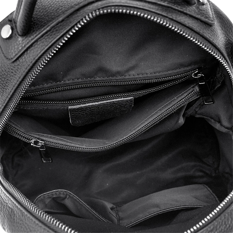 Genuine Leather Rucksack Women - Interior Design School 评论和价格