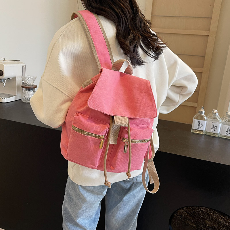 Canvas Backpack Women Travel B - Interior Design School 评论和价格