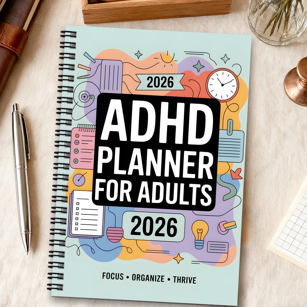 Aesthetic ADHD Planner for Adu - Interior Design Journal 评论和价格