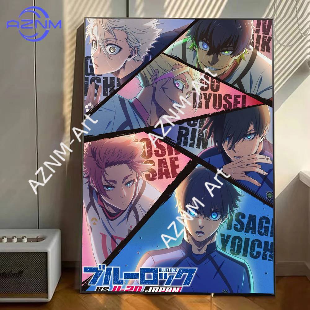 B-BLUE LOCK Isagi Yoichi Poste - Interior Design Home Decor 评论和价格