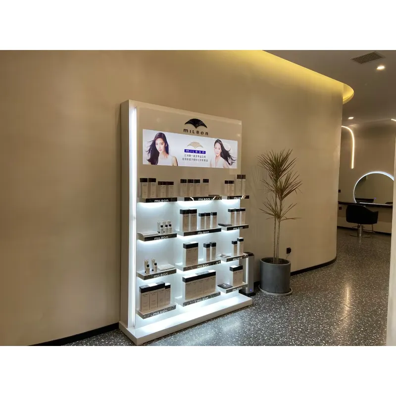 Makeup Showcase Retail Shop In - Interior Design Nail Salon 评论和价格