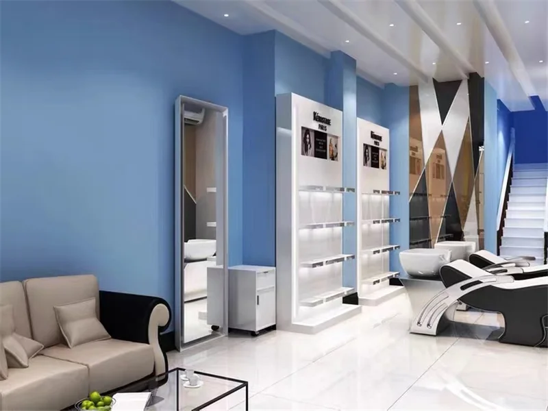 Makeup Showcase Retail Shop In - Interior Design Nail Salon 评论和价格