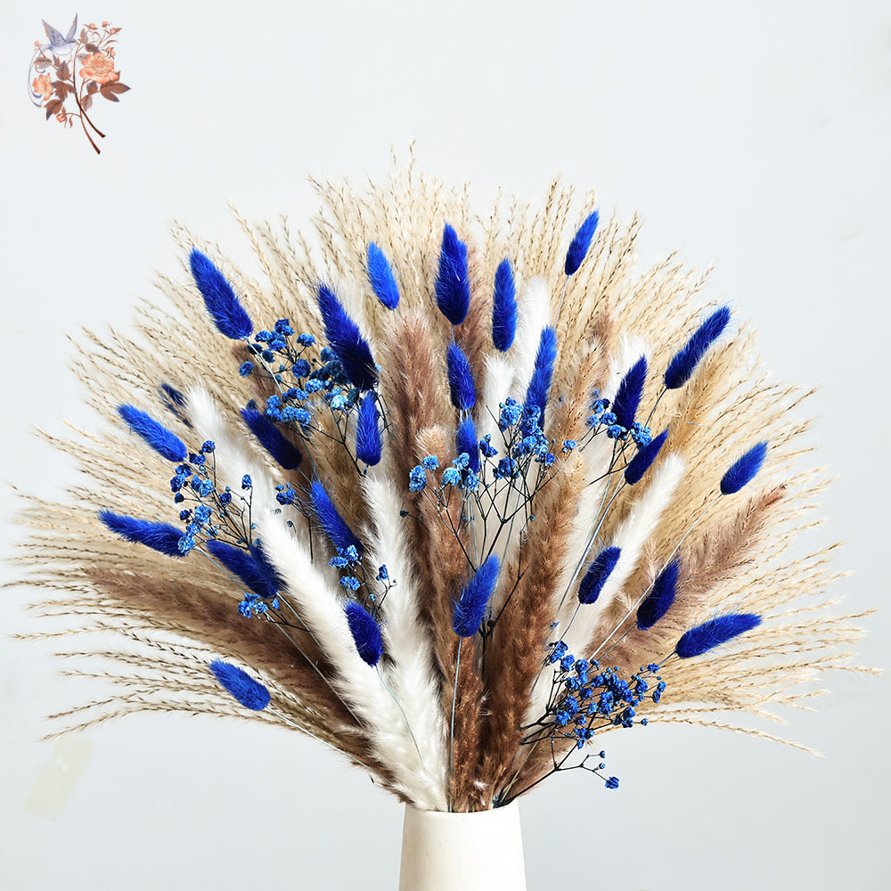 70 Stem Blue Fluffly Rabbit Ta - Interior Design Home Decor 评论和价格