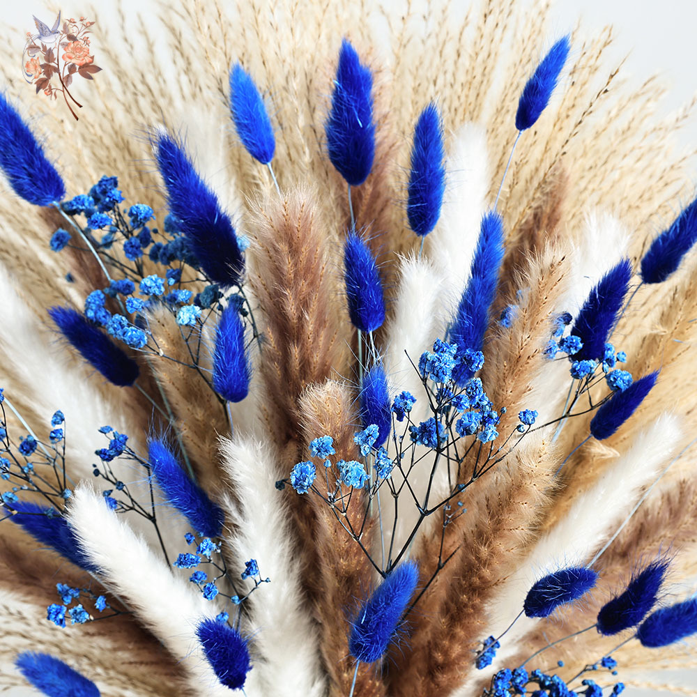 70 Stem Blue Fluffly Rabbit Ta - Interior Design Home Decor 评论和价格