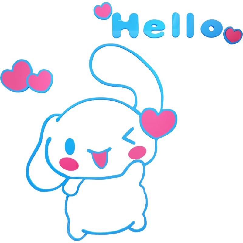 Sanrio Cinnamoroll 3D Acrylic  - Interior Design Kitchen 评论和价格