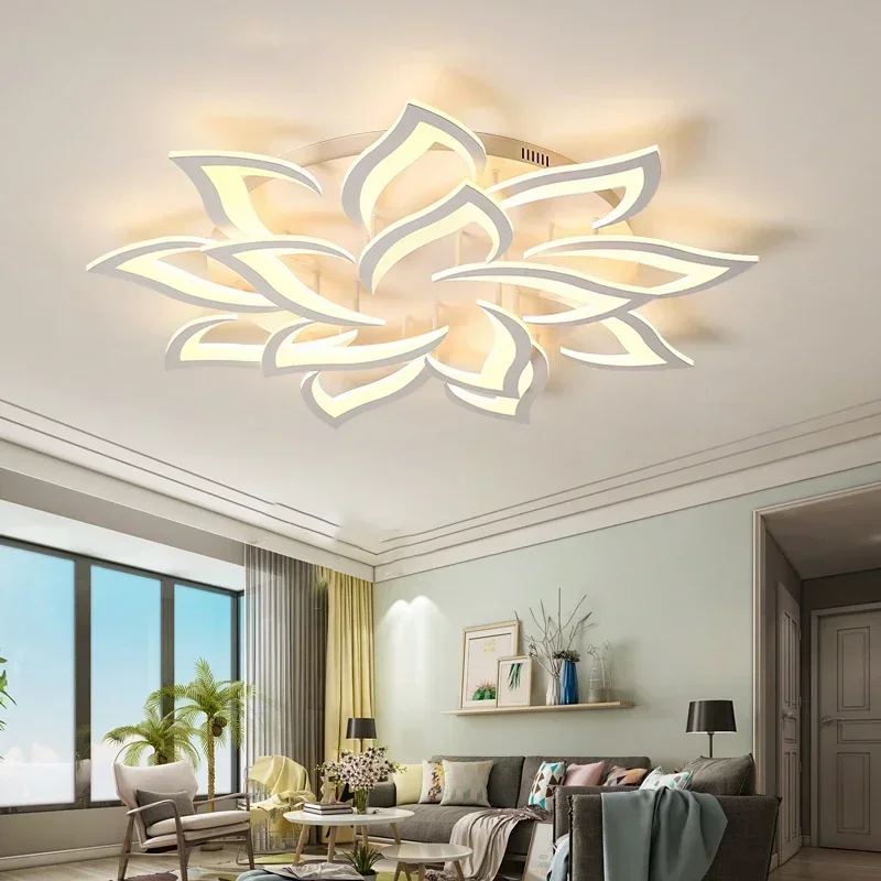 Designer LED Petal Chandelier  - Interior Design Kitchen And Living Room 评论和价格