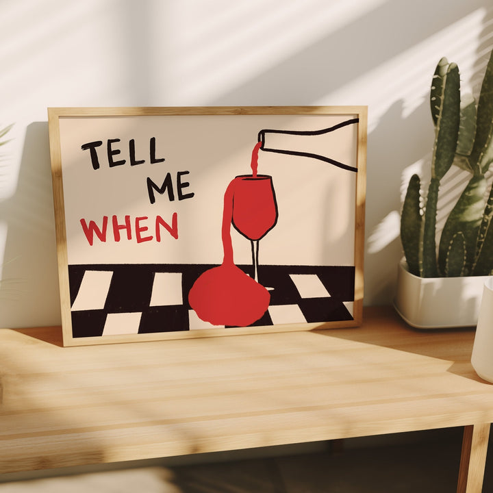 Vintage Tell Me When Drink Can - Interior Design Kitchen 评论和价格