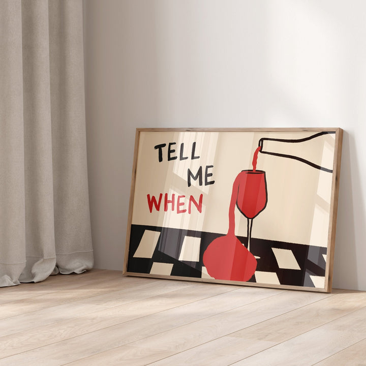 Vintage Tell Me When Drink Can - Interior Design Kitchen 评论和价格