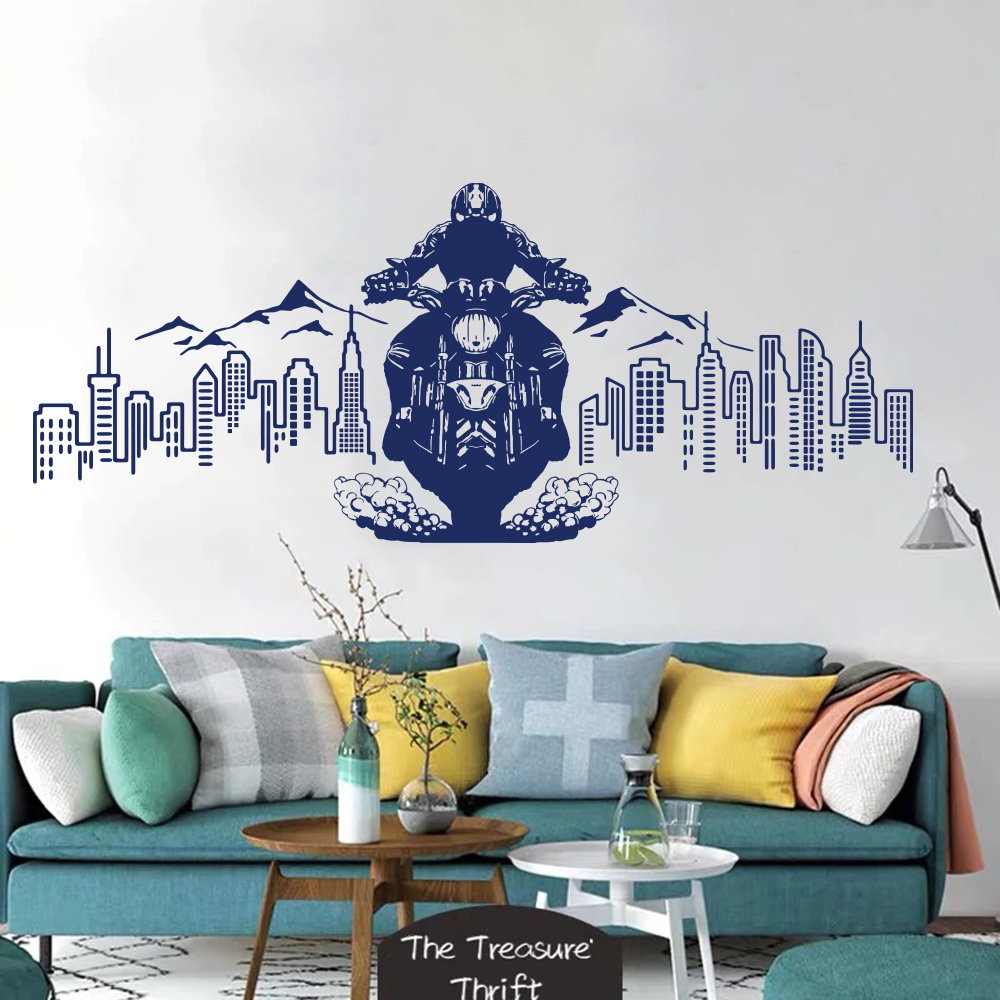 City Skyline Motorcycle Advent - Interior Design Magazine 评论和价格