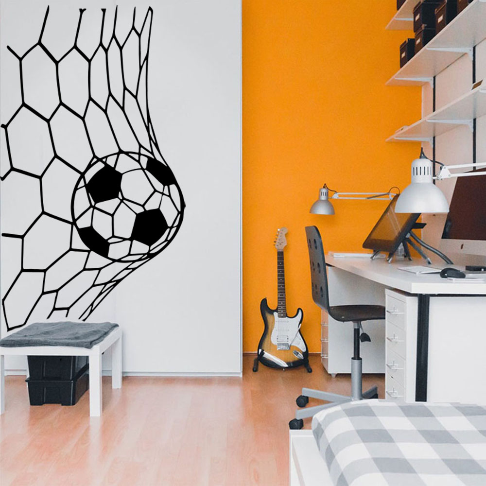 Large Soceer Goal Net Wall Sti - Interior Design Magazine 评论和价格