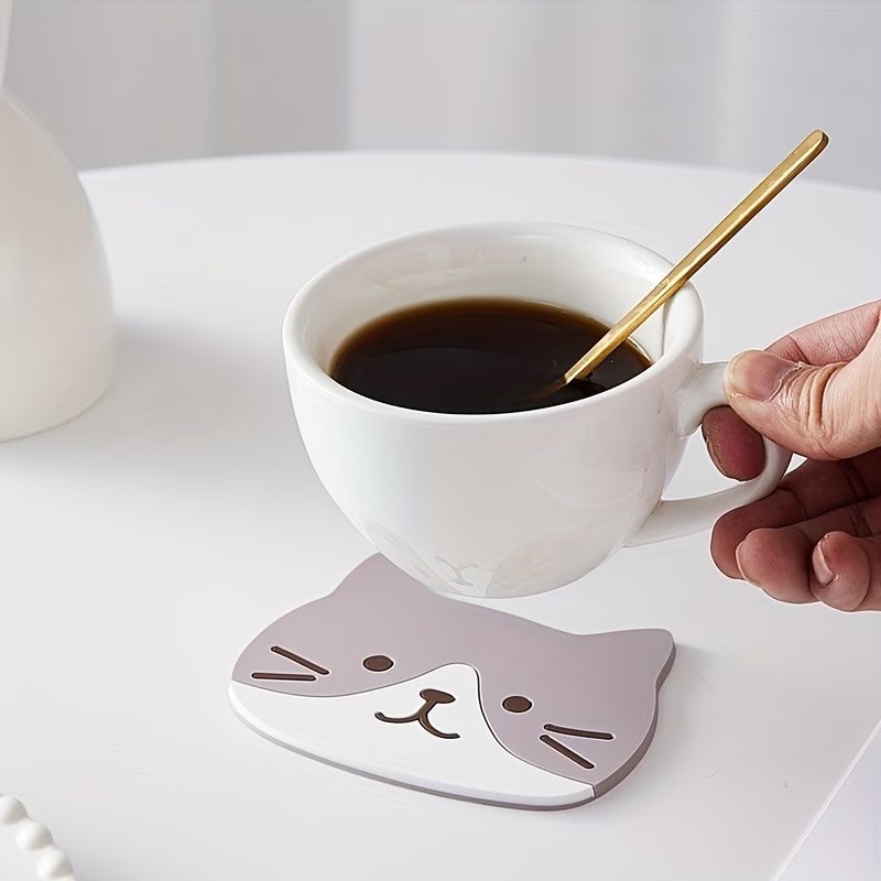 Set of 5 Silicone Coasters – C - Interior Design Kitchen 评论和价格