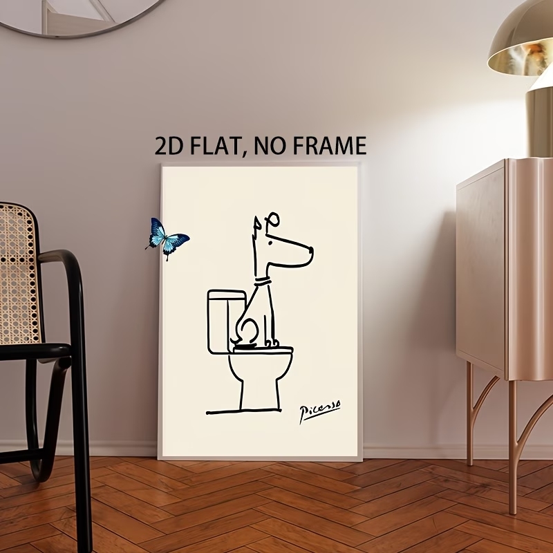 Modern,Retro Fun Dog Toilet Pi - Interior Design Room 评论和价格