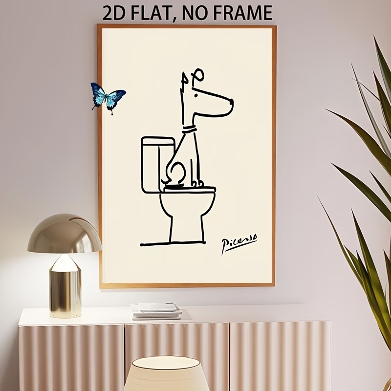 Modern,Retro Fun Dog Toilet Pi - Interior Design Room 评论和价格