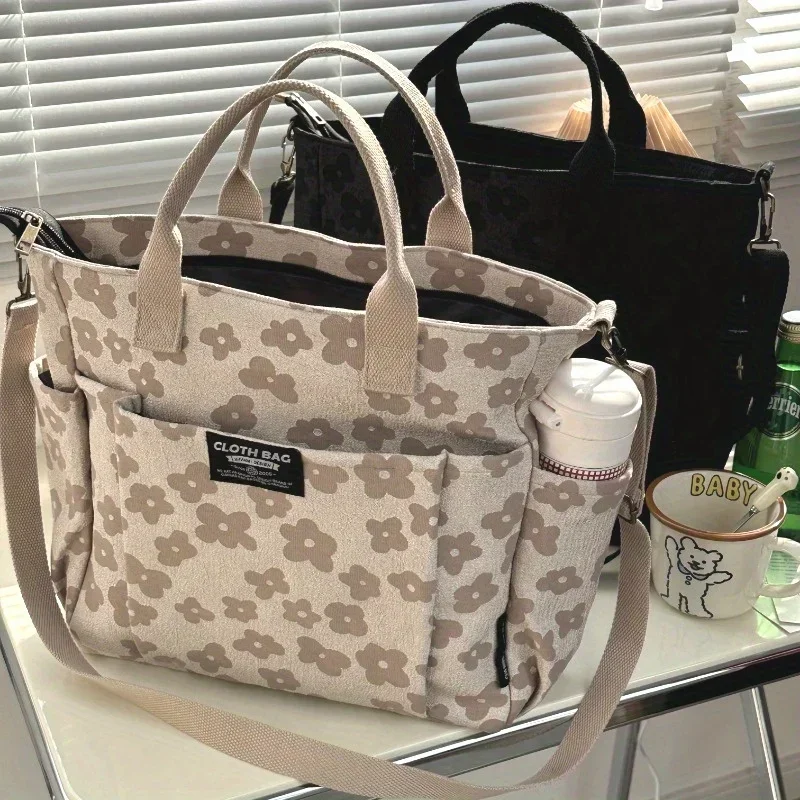 3D Floral Design Tote Bag, Thi - Interior Design School 评论和价格