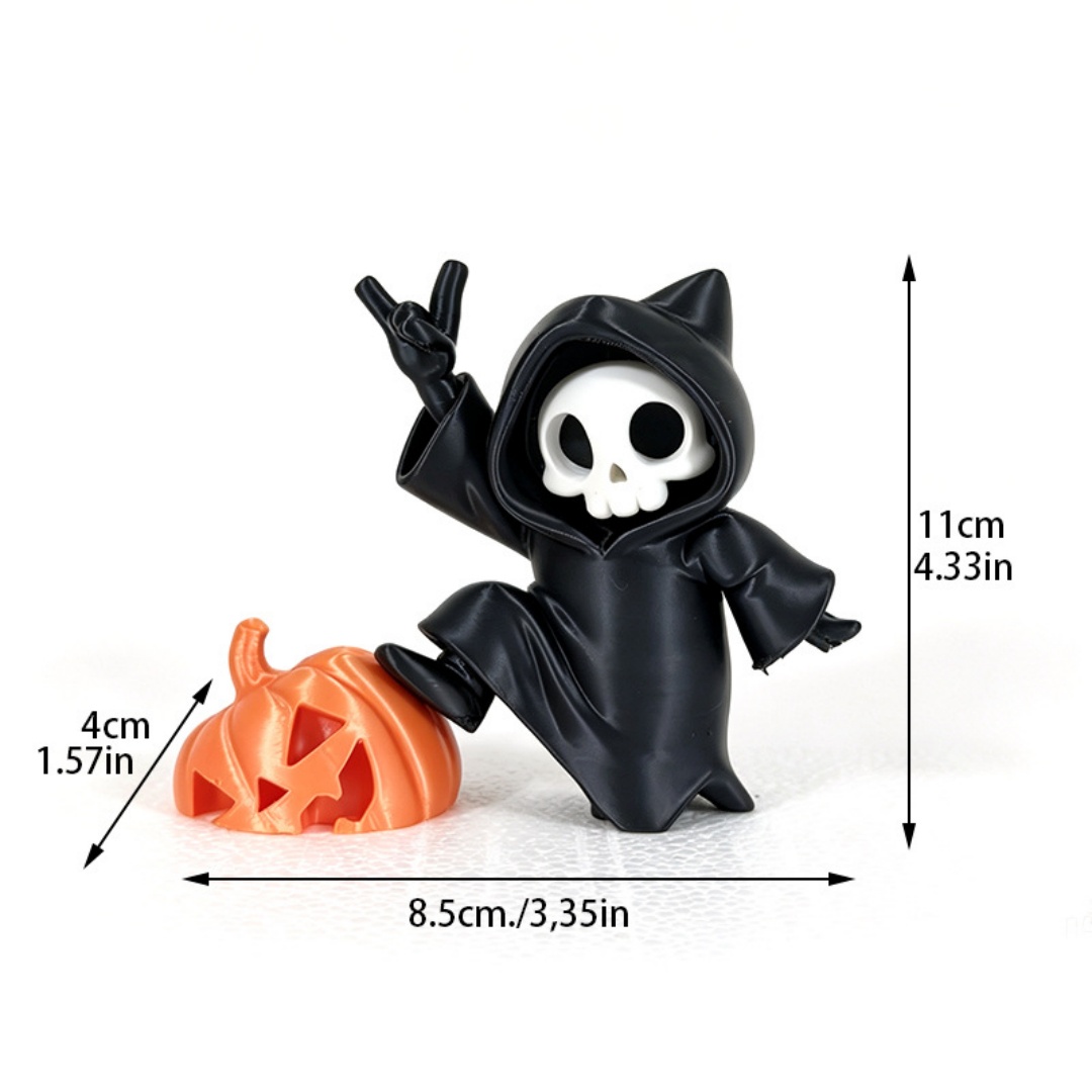 Cat Ear Grim Reaper Halloween  - Interior Design Home Decor 评论和价格
