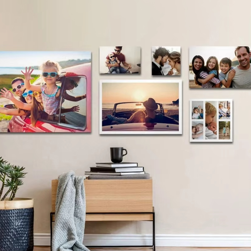 Custom Frameless Photo Canvas  - Interior Design Room 评论和价格
