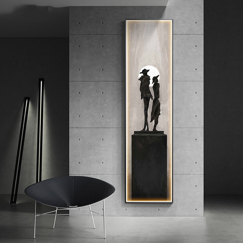 Modern Character Modeling Abst - Interior Design Kitchen And Living Room 评论和价格