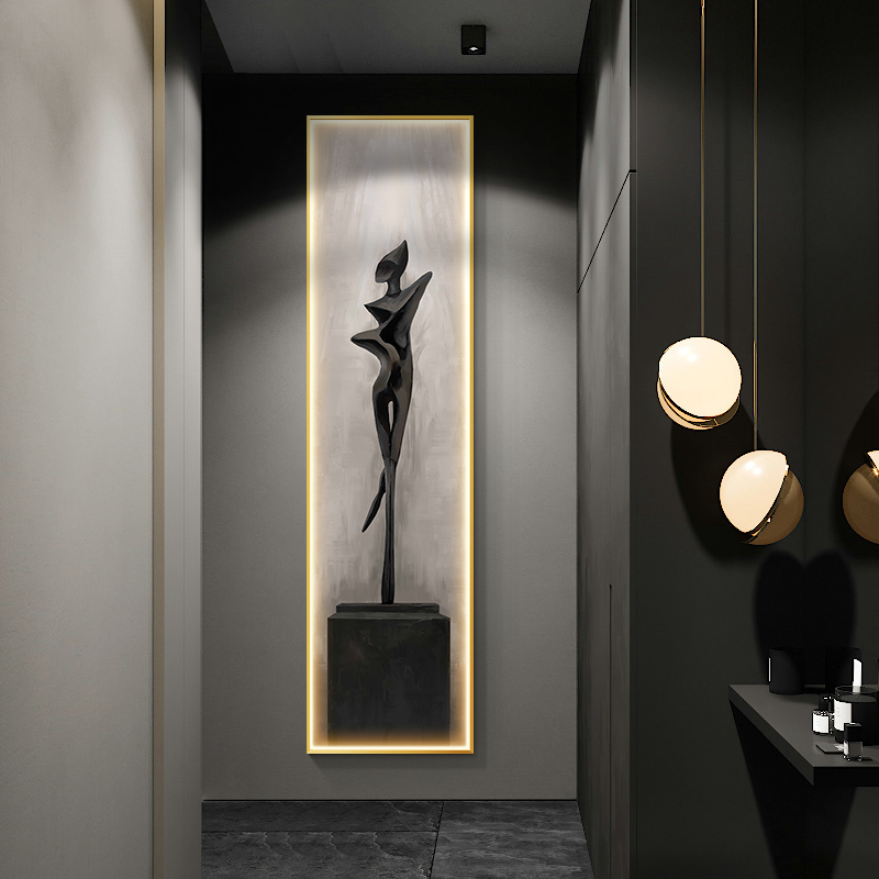 Modern Character Modeling Abst - Interior Design Kitchen And Living Room 评论和价格