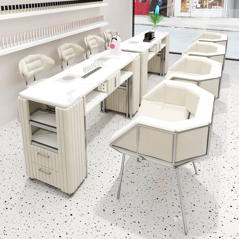 Luxury Modern Beige Nail Art F - Interior Design Nail Salon 评论和价格