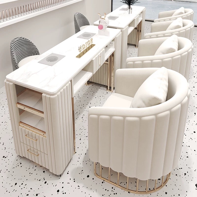 Luxury Modern Beige Nail Art F - Interior Design Nail Salon 评论和价格