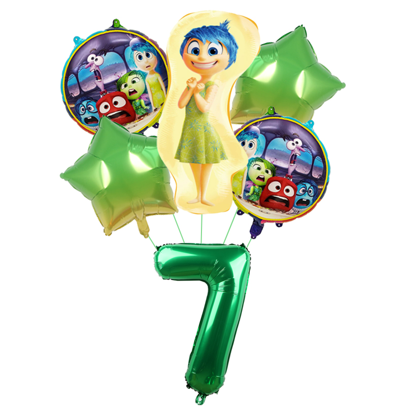 6pcs New Inside Out2 Balloons  - Interior Design Home Decor 评论和价格
