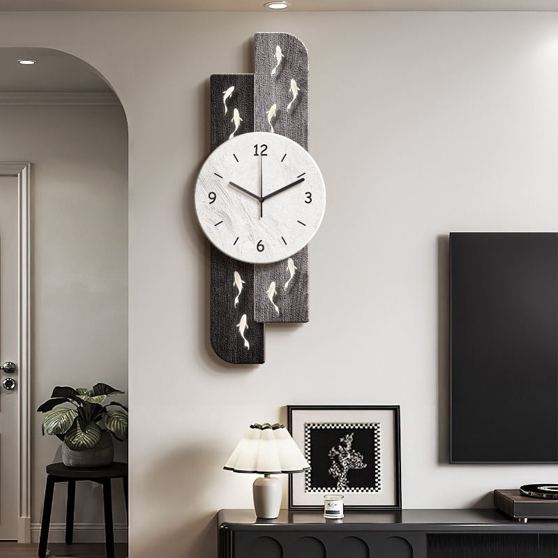Home Design Wall Clock Modern  - Interior Design Kitchen And Living Room 评论和价格