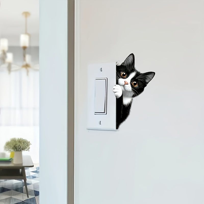 Very Cute Black Cat Switch Sti - Interior Design Home Decor 评论和价格