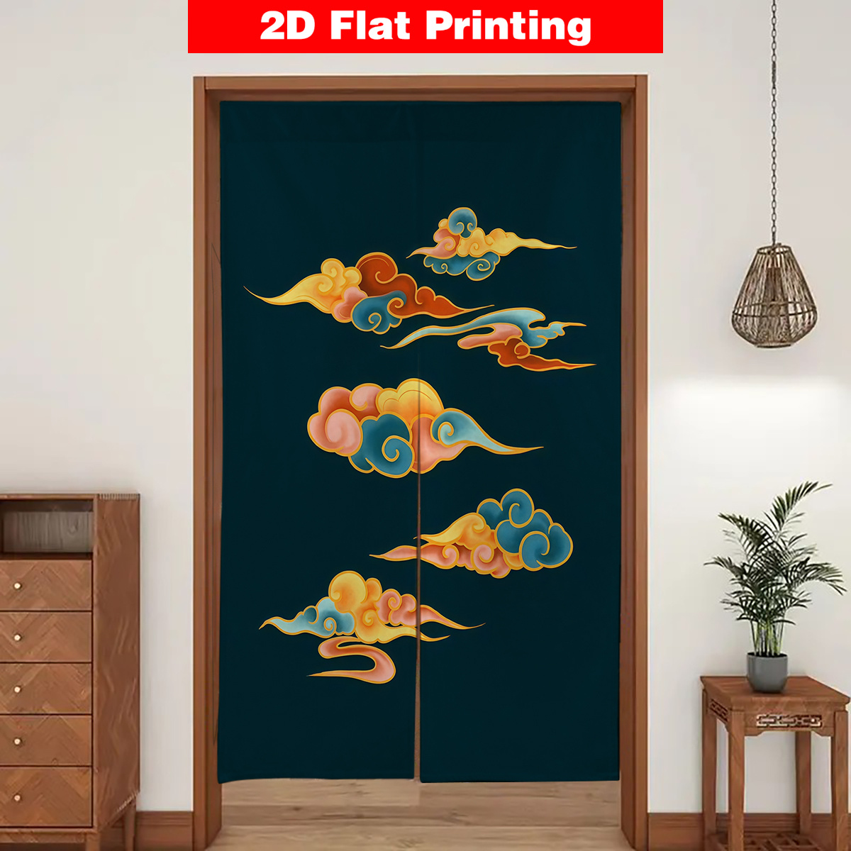 Japanese Door Curtain Screen D - Interior Design Zen Style 评论和价格