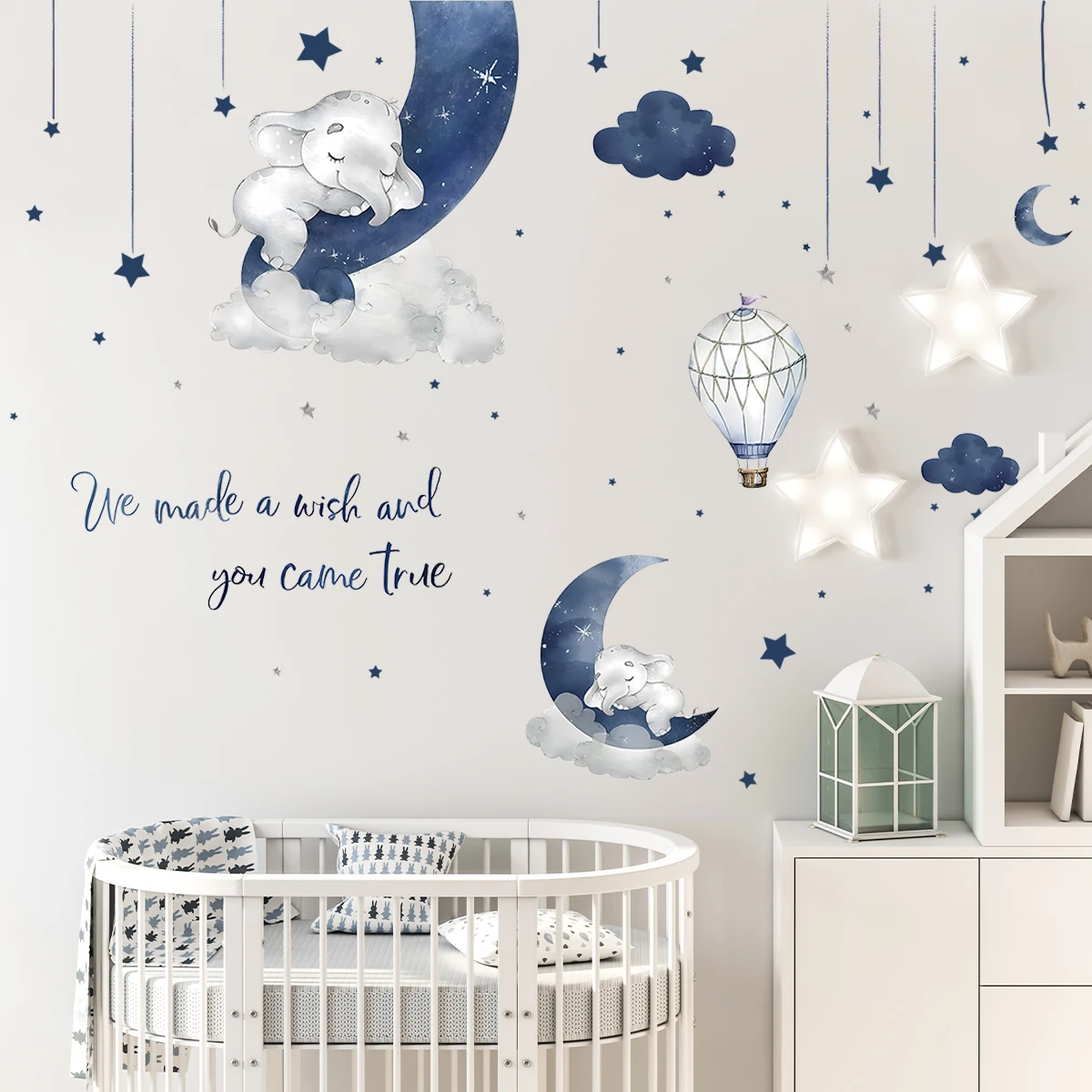 1Pc Cartoon Animal Elephant Wa - Interior Design Magazine 评论和价格
