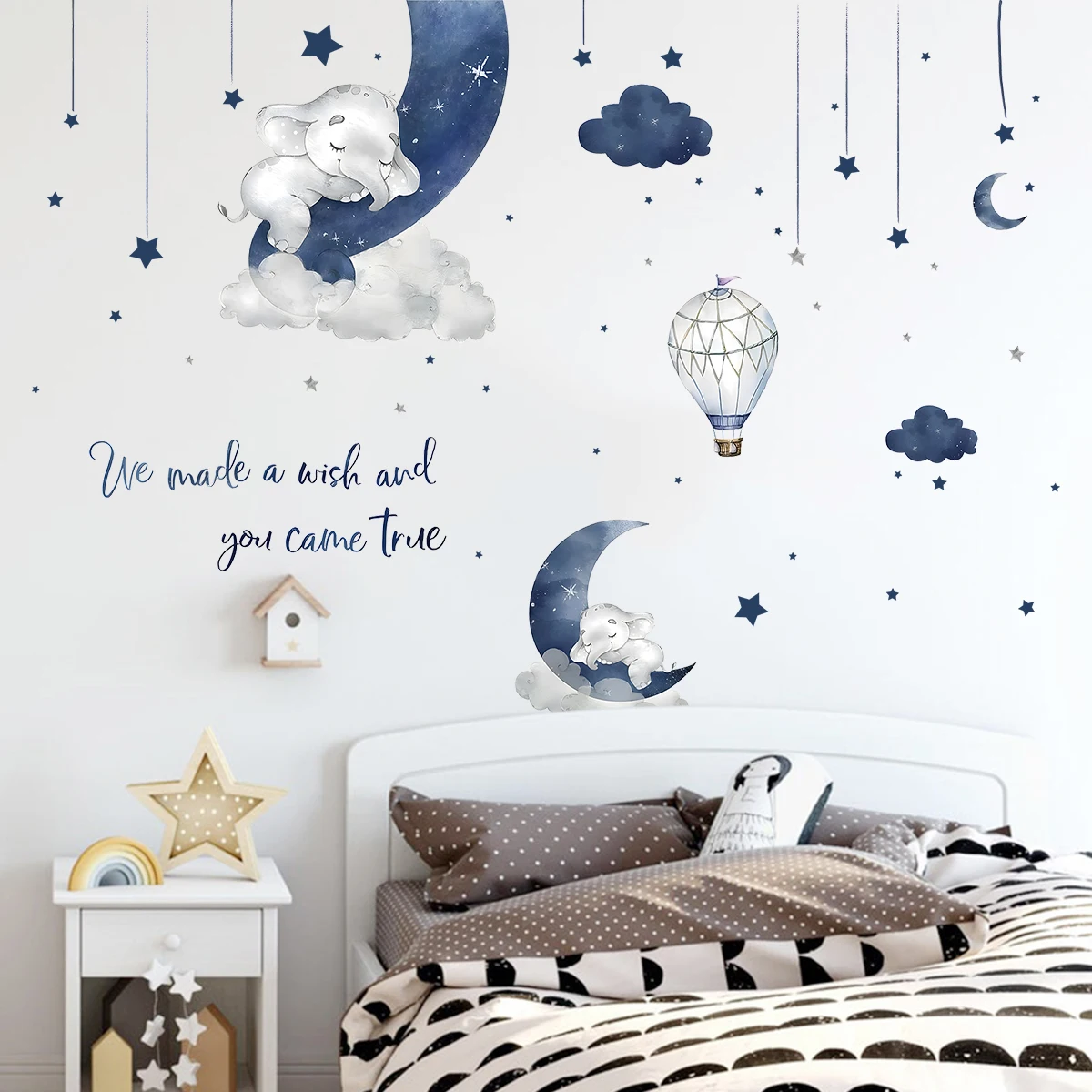 1Pc Cartoon Animal Elephant Wa - Interior Design Magazine 评论和价格