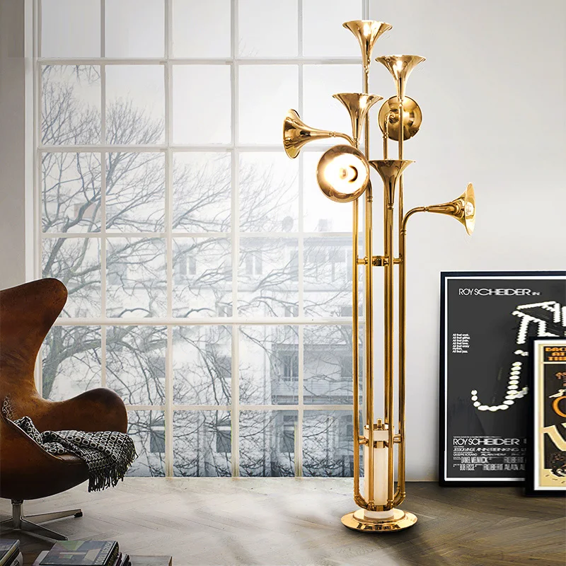 Nordic Trumpet Pendant Lamp fo - Interior Design Kitchen And Living Room 评论和价格