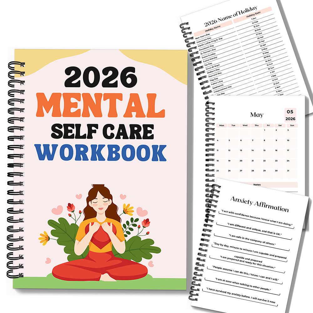 1PC 2026 Mindful Mental Self-C - Interior Design Journal 评论和价格