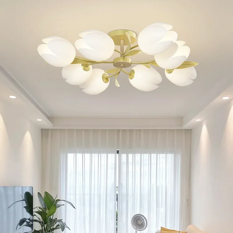 Flower Design Chandeliers Mode - Interior Design Kitchen And Living Room 评论和价格