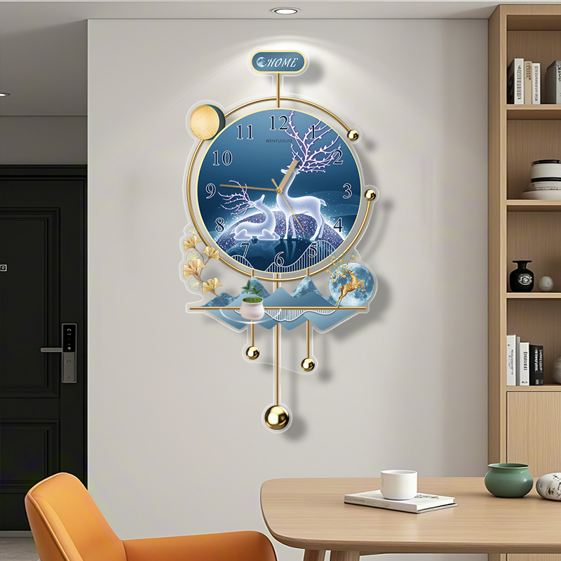 Sweep Movement Zen Wall Clock  - Interior Design Quiet Luxury 评论和价格