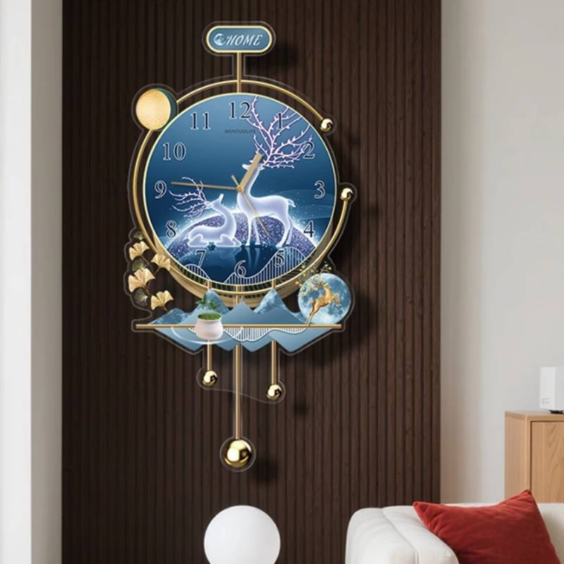 Sweep Movement Zen Wall Clock  - Interior Design Quiet Luxury 评论和价格
