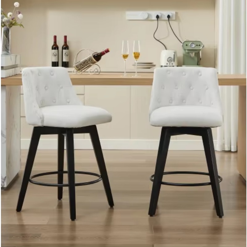 Modern style fabric bar stool  - Interior Design Kitchen And Living Room 评论和价格